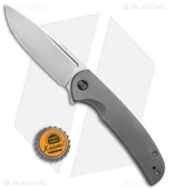 WE Knife Co. Beacon Frame Lock Knife Titanium (3.5" Bead Blast) -We Knife Co Shop We Knife Co Beacon Frame Lock Titanium 3in 5cm Bead Blast BHQ 138566 td size