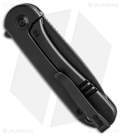 WE Knife Co. Elementum Frame Lock Black Titanium (3" Black Stonewash 20CV) 3 WE Knife Co. Elementum Frame Lock Black Titanium (3" Black Stonewash 20CV) - Image 3