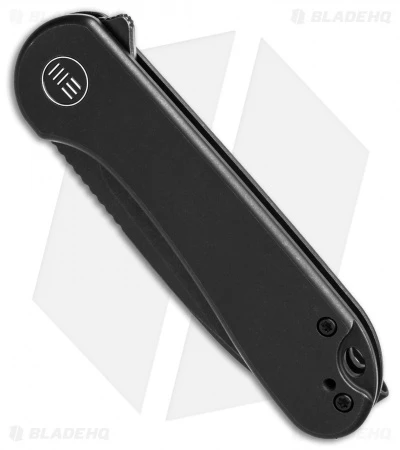 WE Knife Co. Elementum Frame Lock Black Titanium (3" Black Stonewash 20CV) 2 WE Knife Co. Elementum Frame Lock Black Titanium (3" Black Stonewash 20CV) - Image 2