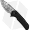 WE Knife Co. Mini Malice Button Lock Black Titanium (2.98" Dama) WE054BL-DS1