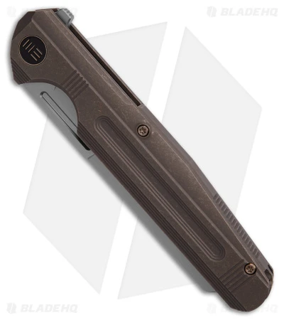 WE Knife Co. Reiver Frame Lock Knife Bronze Titanium (3.97" BB) WE16020-3 2 WE Knife Co. Reiver Frame Lock Knife Bronze Titanium (3.97" BB) WE16020-3 - Image 2