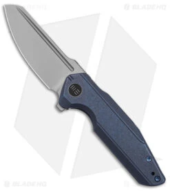 WE Knife Co. StarHawk Frame Lock Knife Blue Titanium (2.8" BB) WE21017-4