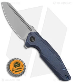 WE Knife Co. StarHawk Frame Lock Knife Blue Titanium (2.8" BB) WE21017-4 -We Knife Co Shop We Knife Co Starhawk FLK Blue Ti 2in BB BHQ 151738 td size