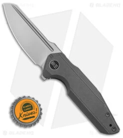 WE Knife Co. StarHawk Frame Lock Knife Gray Titanium (2.8" BB) WE21017-1 -We Knife Co Shop We Knife Co Starhawk FLK Gray Ti 2in BB BHQ 151713 td size