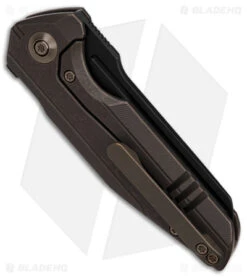 WE Knife Co. StarHawk Frame Lock Knife Bronze Titanium (2.8" Black SW) WE21017-2 6 WE Knife Co. StarHawk Frame Lock Knife Bronze Titanium (2.8" Black SW) WE21017-2 -We Knife Co Shop We knife Co Starhawk FLK Bronze TI 2in Black SW BHQ 151714 td side