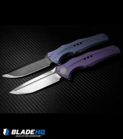 WE Knife Co. 601 Frame Lock Knife Purple Titanium (3.75" Two-Tone) -We Knife Co Shop we knife co 601 purple blue dl