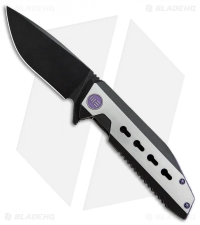 WE Knife Co. 602C Frame Lock Knife Two-Tone Titanium (3.6" Black SW) 1 WE Knife Co. 602C Frame Lock Knife Two-Tone Titanium (3.6" Black SW)