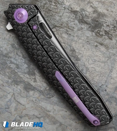 WE Knife Co. 604A Tanto Frame Lock Knife Black Titanium (3.8" Black, Satin) 3 WE Knife Co. 604A Tanto Frame Lock Knife Black Titanium (3.8" Black, Satin) - Image 3