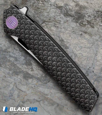 WE Knife Co. 604A Tanto Frame Lock Knife Black Titanium (3.8" Black, Satin) 2 WE Knife Co. 604A Tanto Frame Lock Knife Black Titanium (3.8" Black, Satin) - Image 2