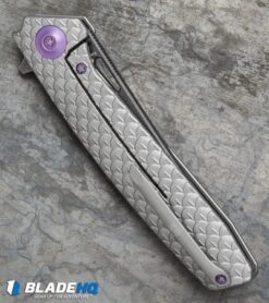 WE Knife Co. 604E Tanto Frame Lock Knife Titanium (3.8" Satin, Black) 5 WE Knife Co. 604E Tanto Frame Lock Knife Titanium (3.8" Satin, Black) -We Knife Co Shop we knife co 604E tanto ti BHQ 37781 er side