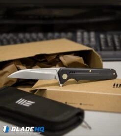 WE Knife Co. 705E Frame Lock Knife Black Titanium (3.6" Hand Rubbed) 9 WE Knife Co. 705E Frame Lock Knife Black Titanium (3.6" Hand Rubbed) -We Knife Co Shop we knife co 705E blk BHQ 68402 dl