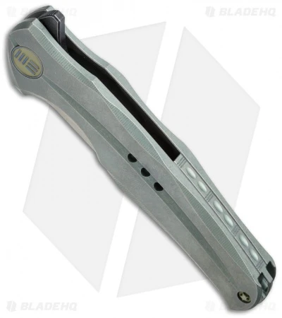 WE Knife Co. 601 Frame Lock Knife Green Titanium (3.75" Two-Tone) 2 WE Knife Co. 601 Frame Lock Knife Green Titanium (3.75" Two-Tone) - Image 2