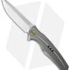 WE Knife Co. 601J Frame Lock Knife Gray Titanium (3.75" Satin)