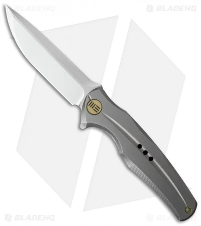 WE Knife Co. 601J Frame Lock Knife Gray Titanium (3.75" Satin) 1 WE Knife Co. 601J Frame Lock Knife Gray Titanium (3.75" Satin)