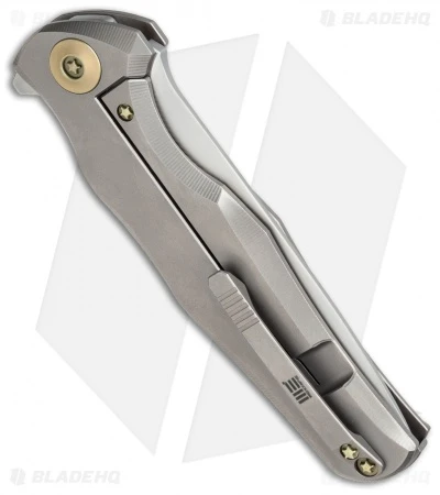 WE Knife Co. 601J Frame Lock Knife Gray Titanium (3.75" Satin) 3 WE Knife Co. 601J Frame Lock Knife Gray Titanium (3.75" Satin) - Image 3