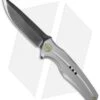 WE Knife Co. 601Q Frame Lock Knife Gray Titanium (3.75" Black SW)